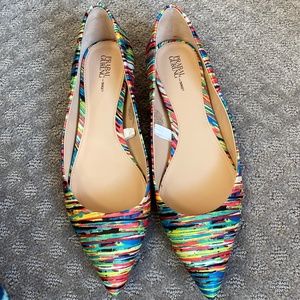 multi color flat